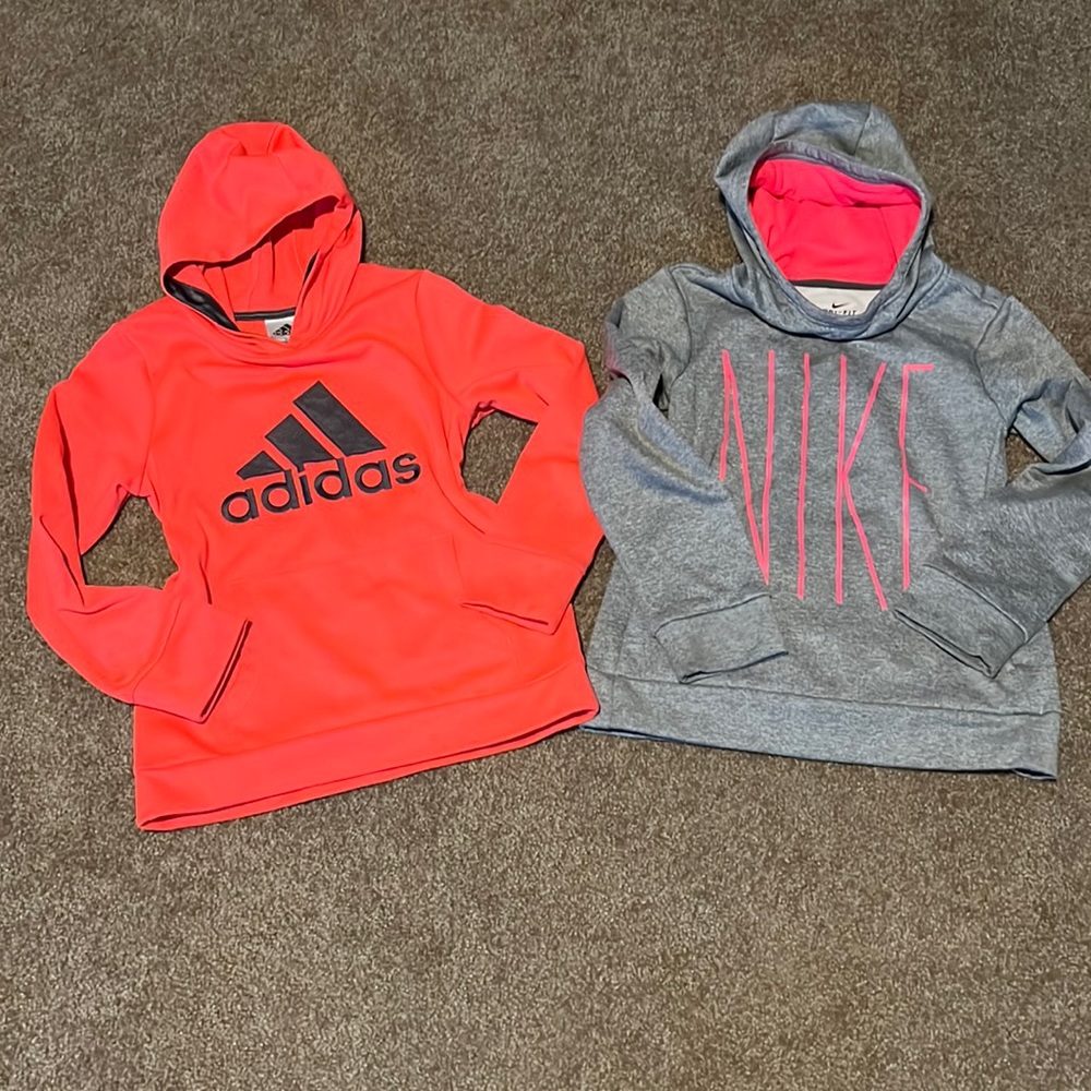 Adidas and Nike Girls Hoodie Bundle!